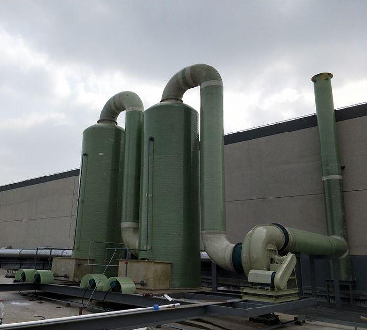 玻璃钢脱硫脱硝塔