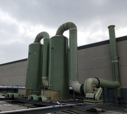 玻璃钢脱硫脱硝塔